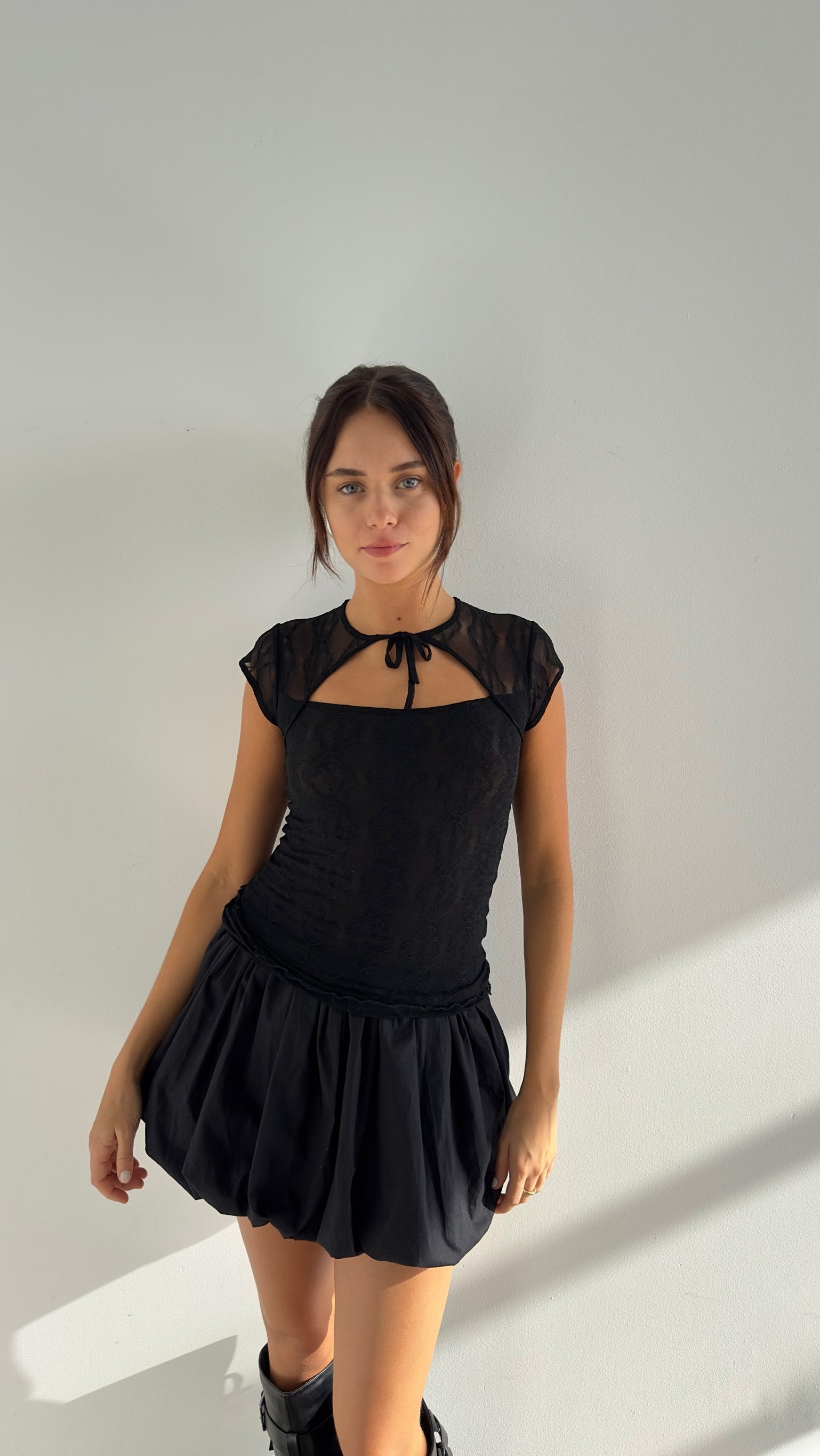 Balloon Skirt - Black