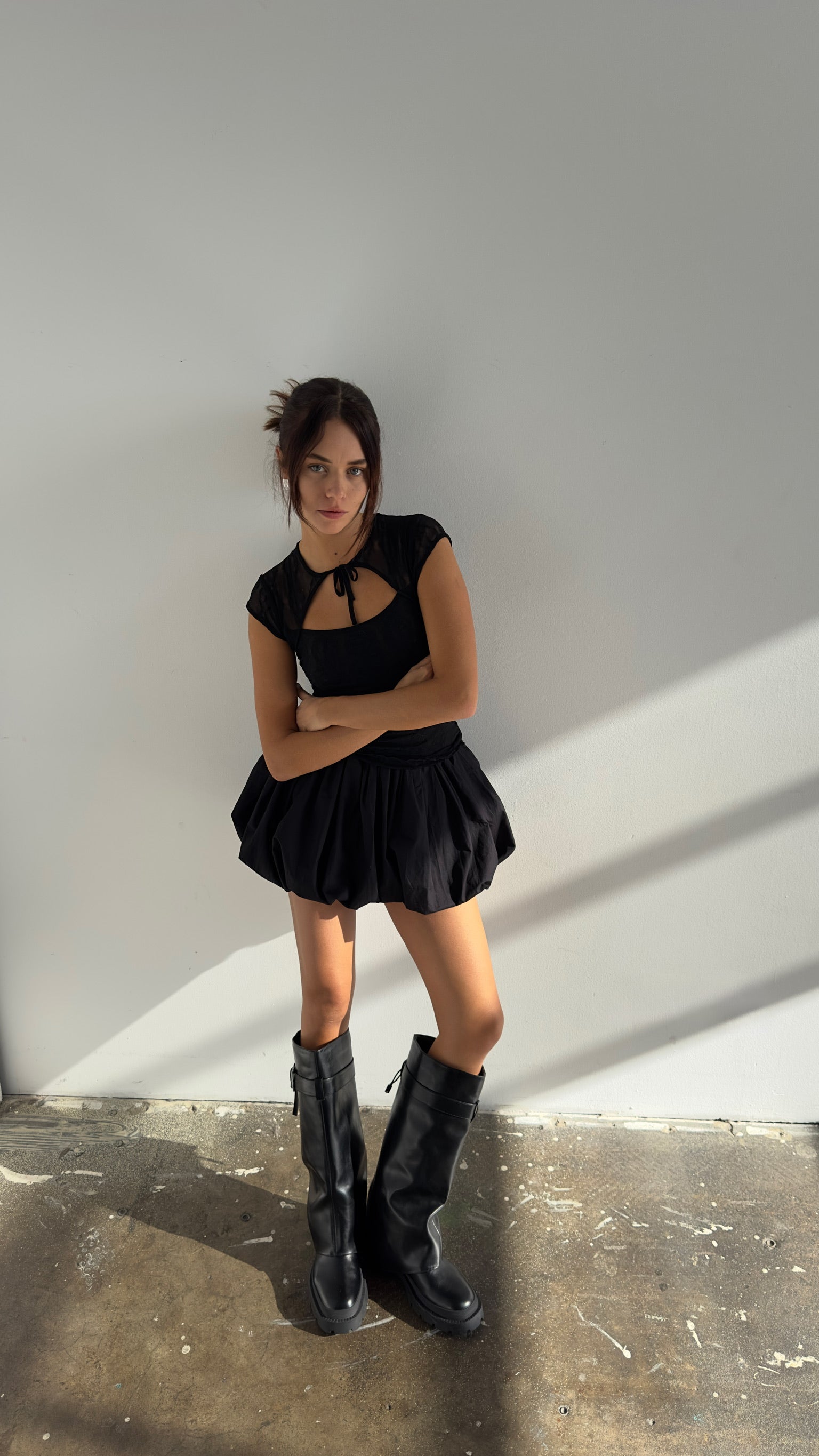 Mariposa Lace Bow Tee